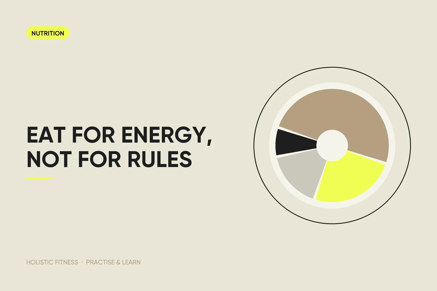 Eat for Energy, Not for Rules
