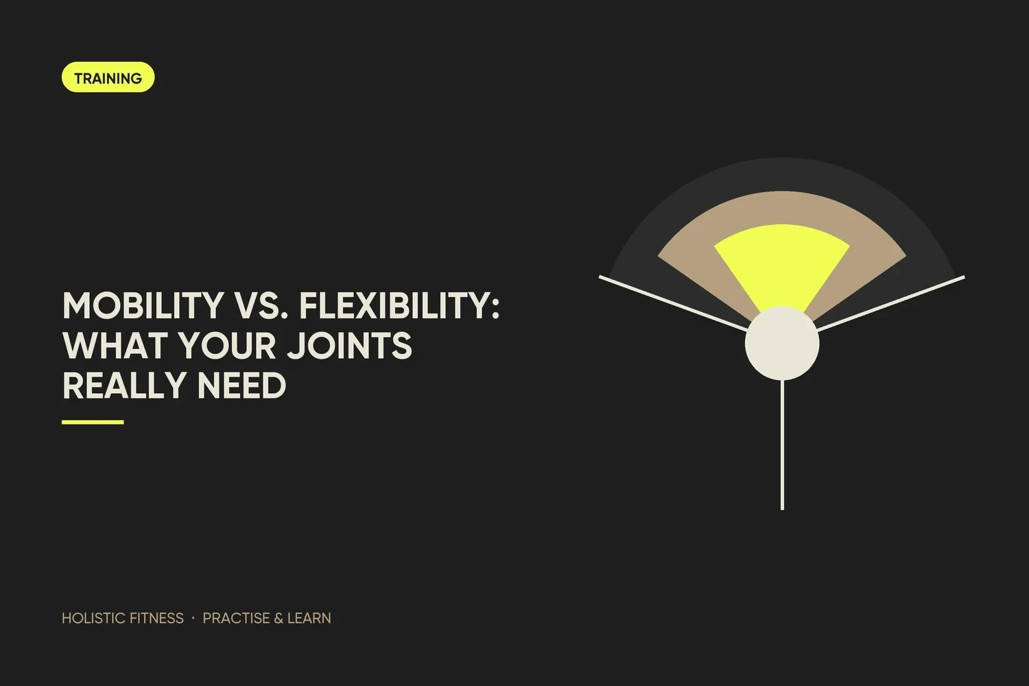 Mobility vs. Flexibility: What Your Joints Really Need
